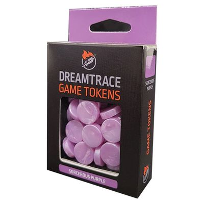 DreamTrace Gaming Tokens: Sorcerous Purple