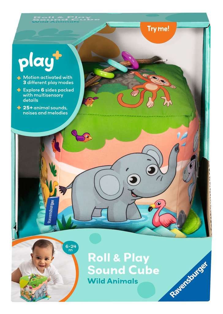 Roll & Play Sound Cube: Wild Animals Roll & Play Sound Cube: Wild Animals