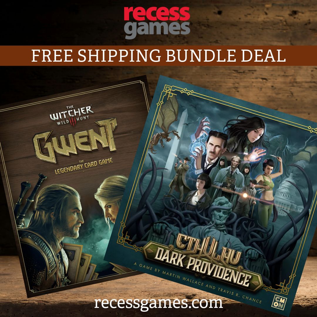 Gwent the Witcher Card Game & Cthulhu Dark Providence Bundle