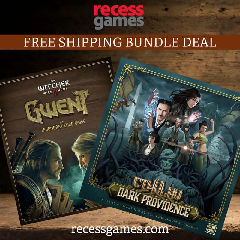 Gwent the Witcher Card Game & Cthulhu Dark Providence Bundle