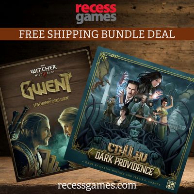 Gwent the Witcher Card Game & Cthulhu Dark Providence Bundle