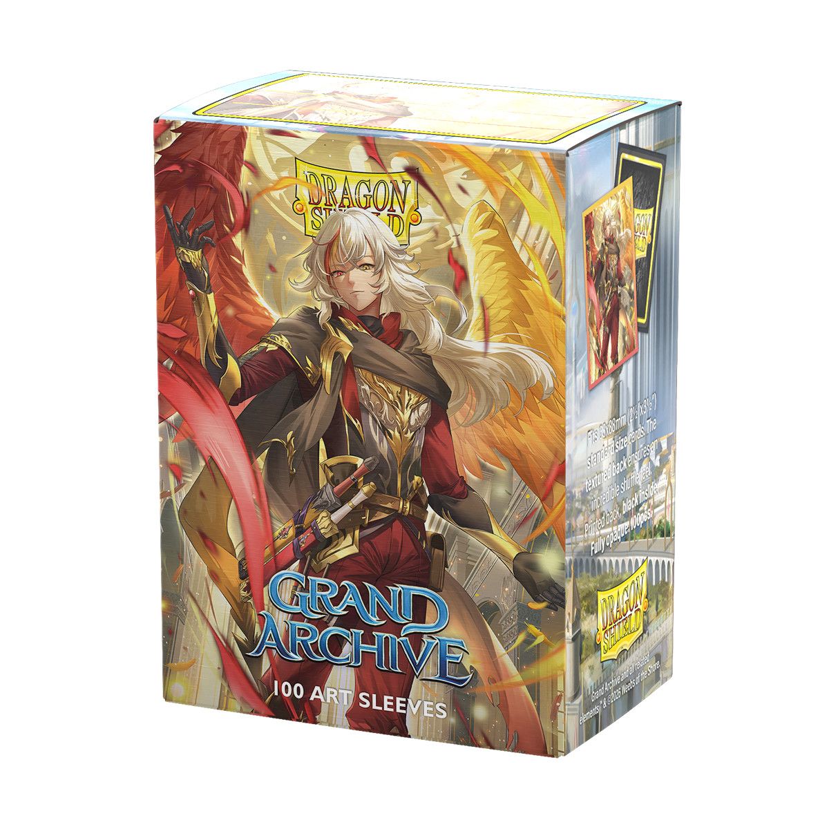Dragon Shield Sleeves Grand Archive Azrael Archangel of Materia (100) Dragon Shield Sleeves Grand Archive Azrael Archangel of Materia (100)