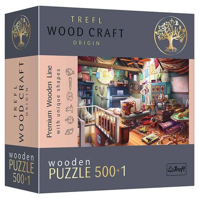 Puzzle: Woodcraft: Treasures in the Attic 500+1 Piece