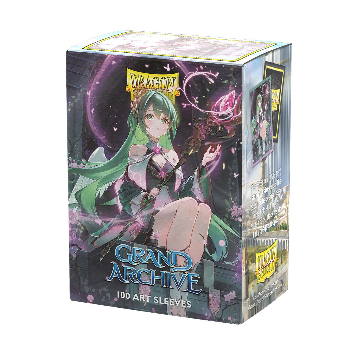 Dragon Shields (100) Matte Dual Art Grand Archive Ariel Archangel of Natura