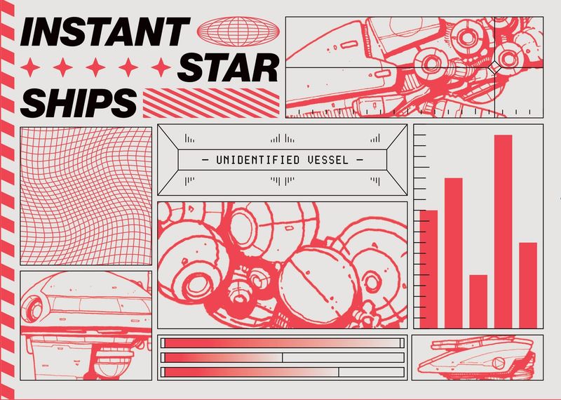Instant Star Ships Card Deck