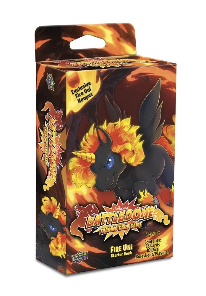 Neopets Battledome Fire Uni Starter Deck