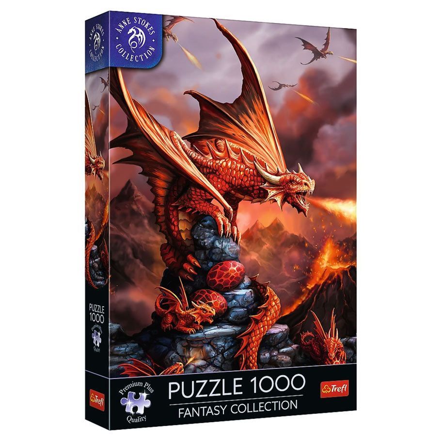 Anne Stokes Fire Dragon 1000 Piece Puzzle Anne Stokes Fire Dragon 1000 Piece Puzzle