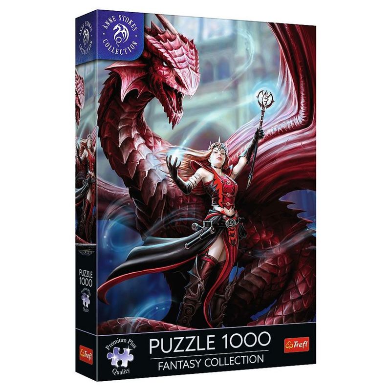 Anne Stokes Scarlet Mage 1000 Piece Puzzle
