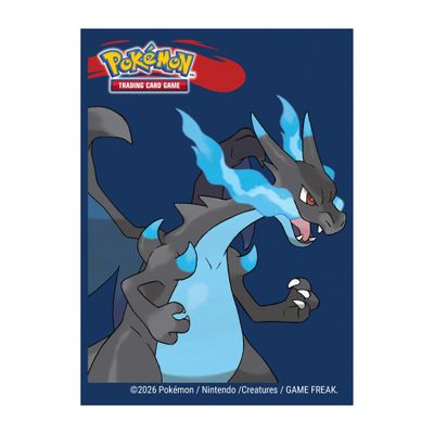 Pokemon Mega Charizard X Sleeves 65ct