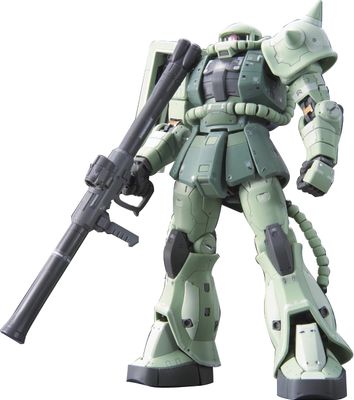 Gunpla: RG #4 MS-06 Zaku II Green