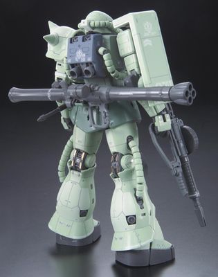 Gunpla: RG #4 MS-06 Zaku II Green
