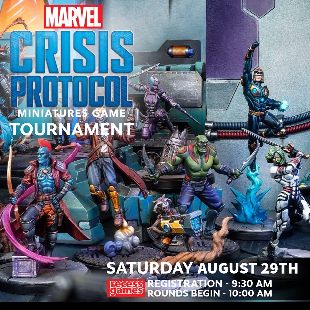 Marvel Crisis Protocol Tournament August 29th