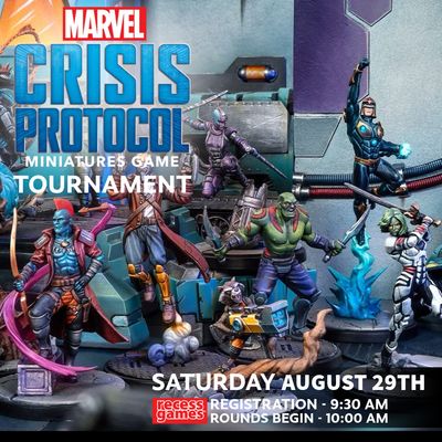 Marvel Crisis Protocol Tournament August 29th