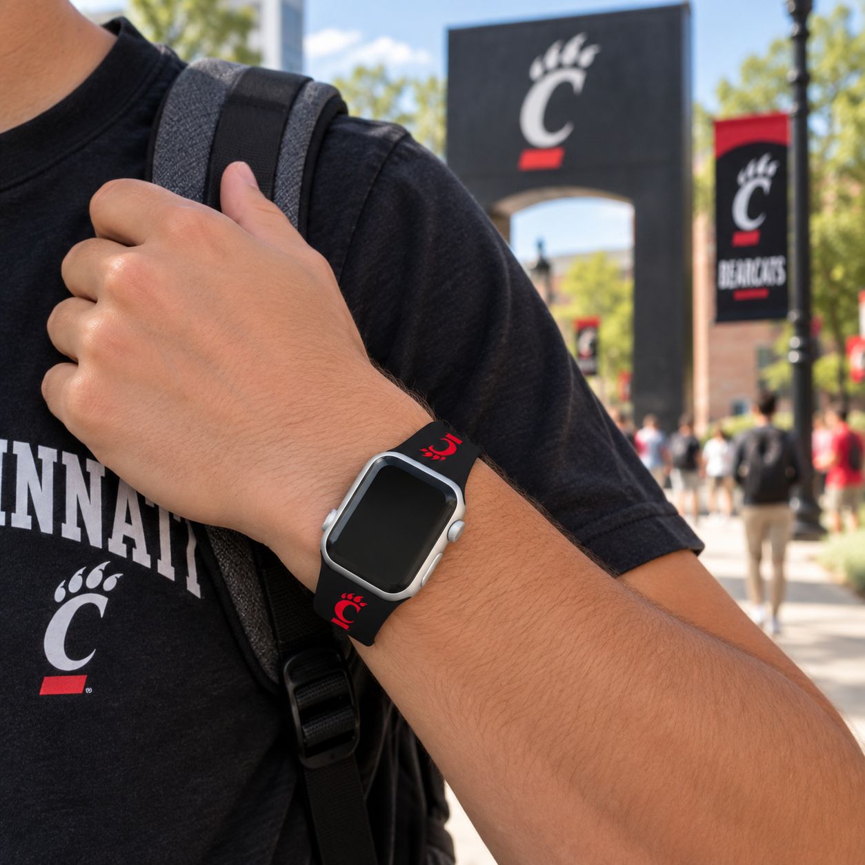 Affinity Bands Cincinnati C-Paw Apple Watch Band