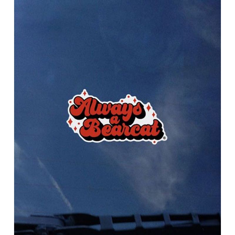 Always A Bearcat Mini Decal