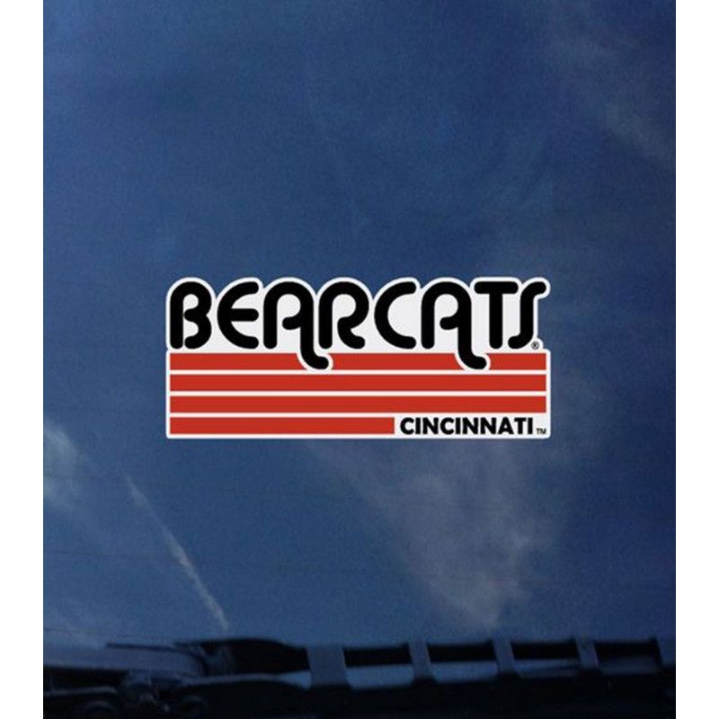 Bearcats Stripes Mini Decal
