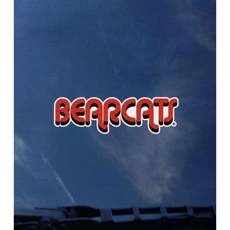 Bearcats Type Mini Decal