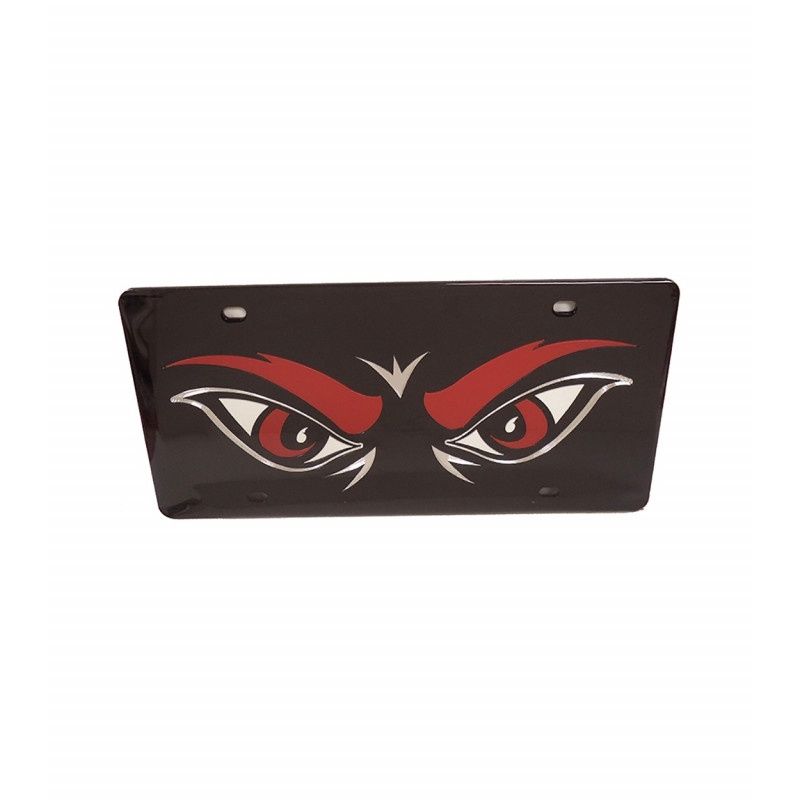 Cincinnati Bearcat Eyes Acrylic License Plate