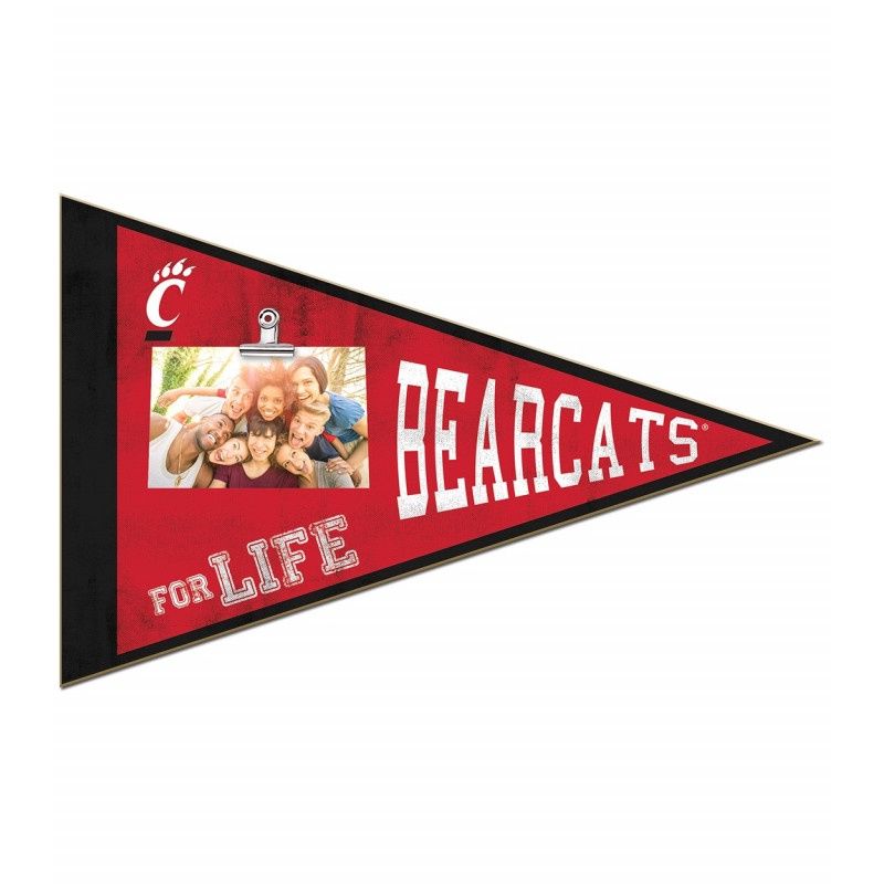 Bearcats For Life Photo Clip Pennant 12x18.5in