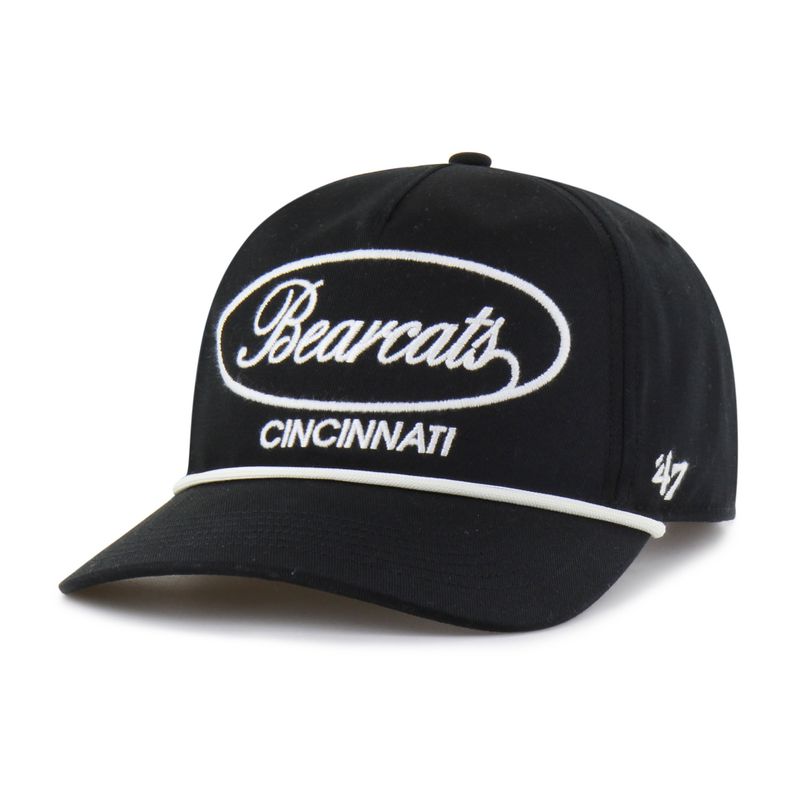Black Hitch Bearcats Script Oval over Cincinnati