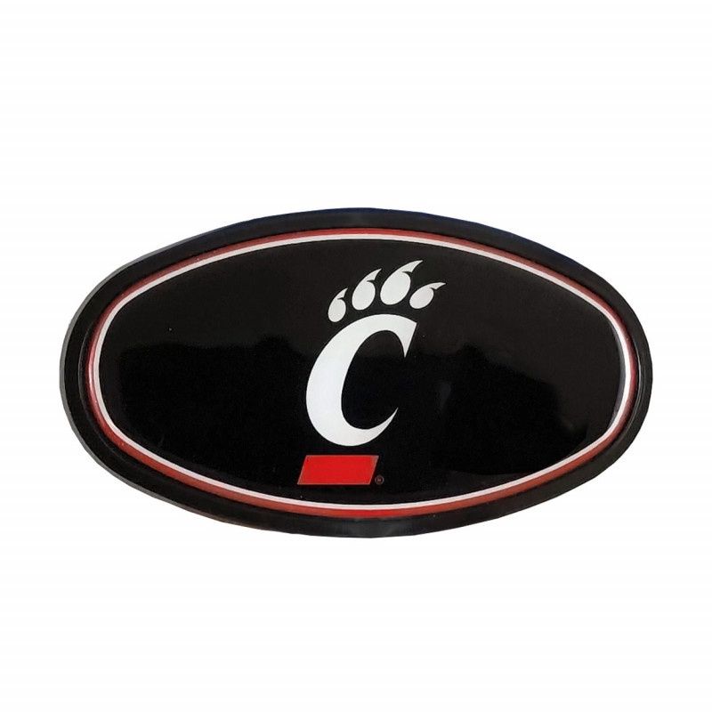 Black Oval C-Paw Hitch Cover