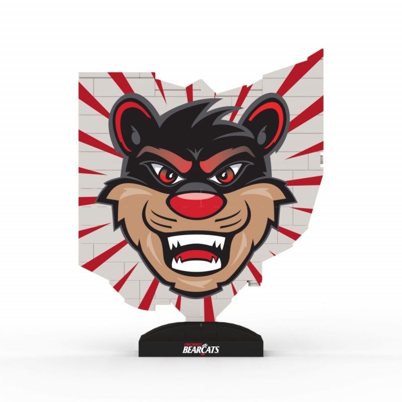 Brixilated Cincinnati Bearcats State of Ohio Lego Set