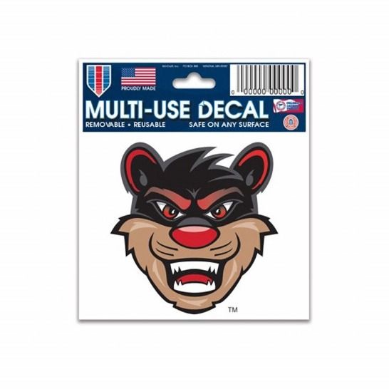 Cincinnati Bearcats Bearcat Head Multi-Use Die-Cut Decal