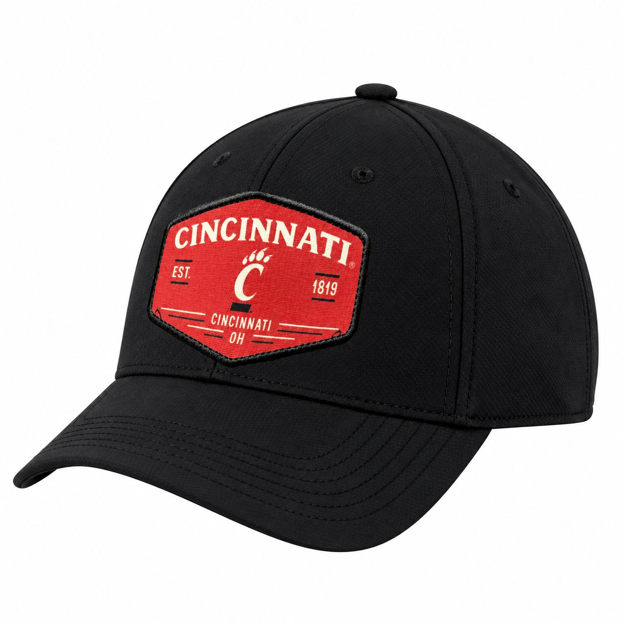 Ahead Cincinnati Bearcats Black Patch Hat