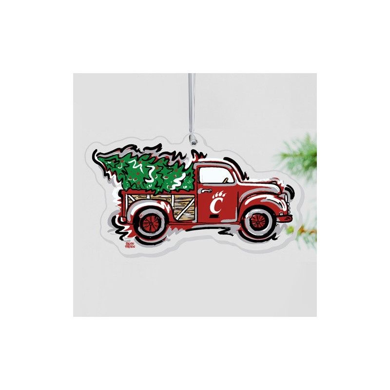 Cincinnati Bearcats Acrylic Truck Ornament