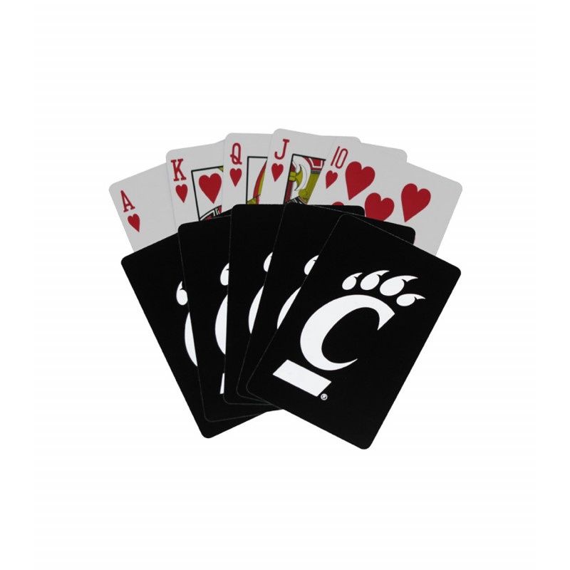 Cincinnati Bearcats C-Paw Playing Cards