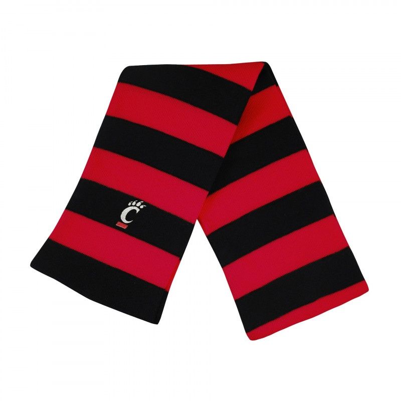 Cincinnati Bearcats C-Paw Striped Scarf