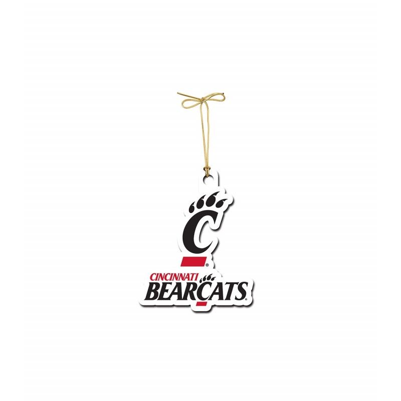 Cincinnati Bearcats Deluxe Christmas Ornament