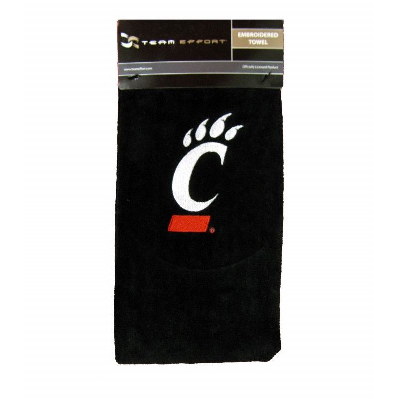 Cincinnati Bearcats Embroidered Golf Towel