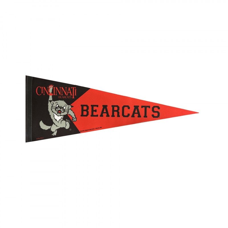Cincinnati Bearcats Hanging Bearcat Pennant