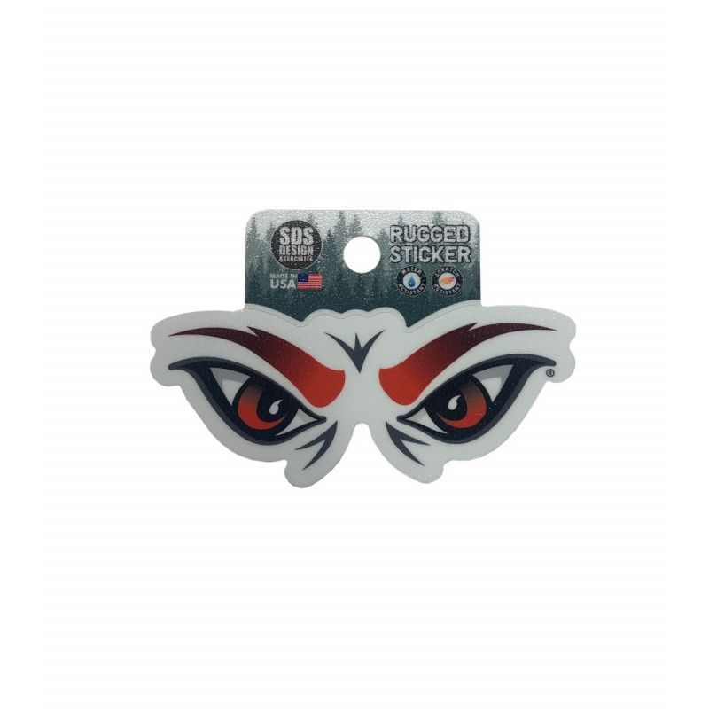 Bearcat Eyes Rugged Sticker