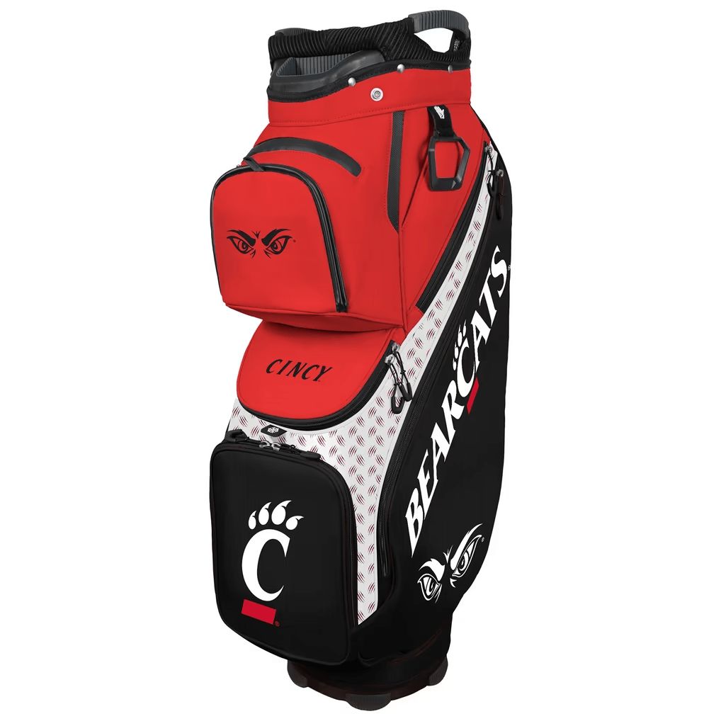 Cincinnati Bearcats Clubhouse Cooler Cart Golf Bag