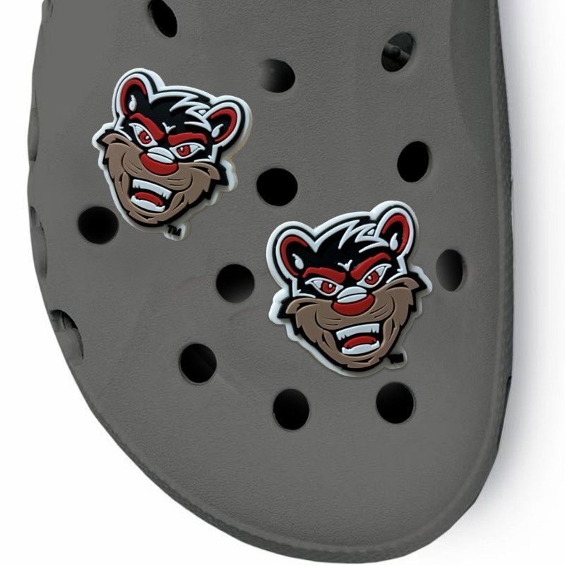 Cincinnati Bearcat Rubber Clog Charms (2 pack)