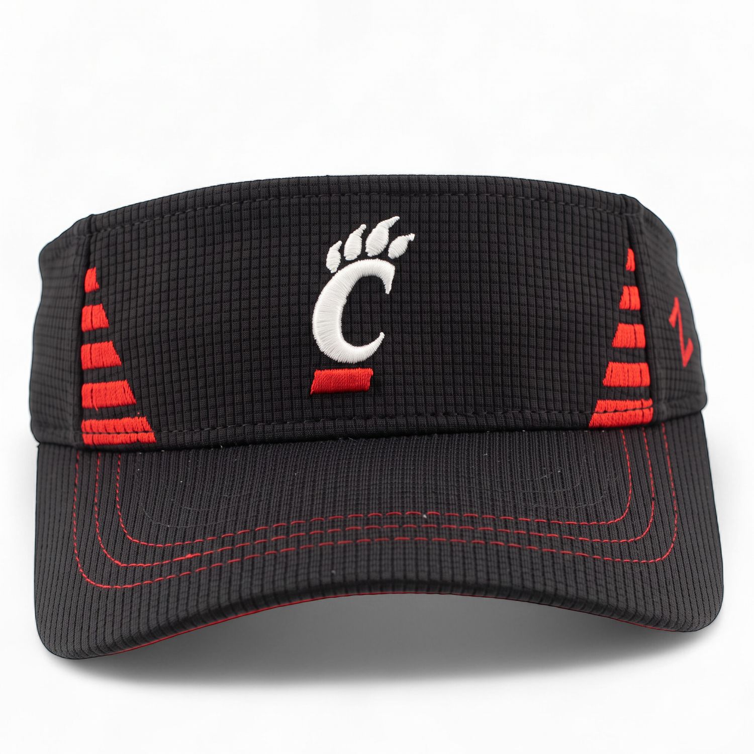 Cincinnati Bearcats Black C-Paw Performance Visor