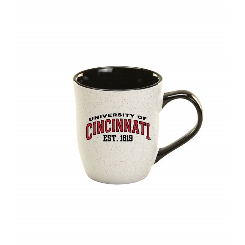 Cincinnati Bearcats Black 16oz Granite Mug