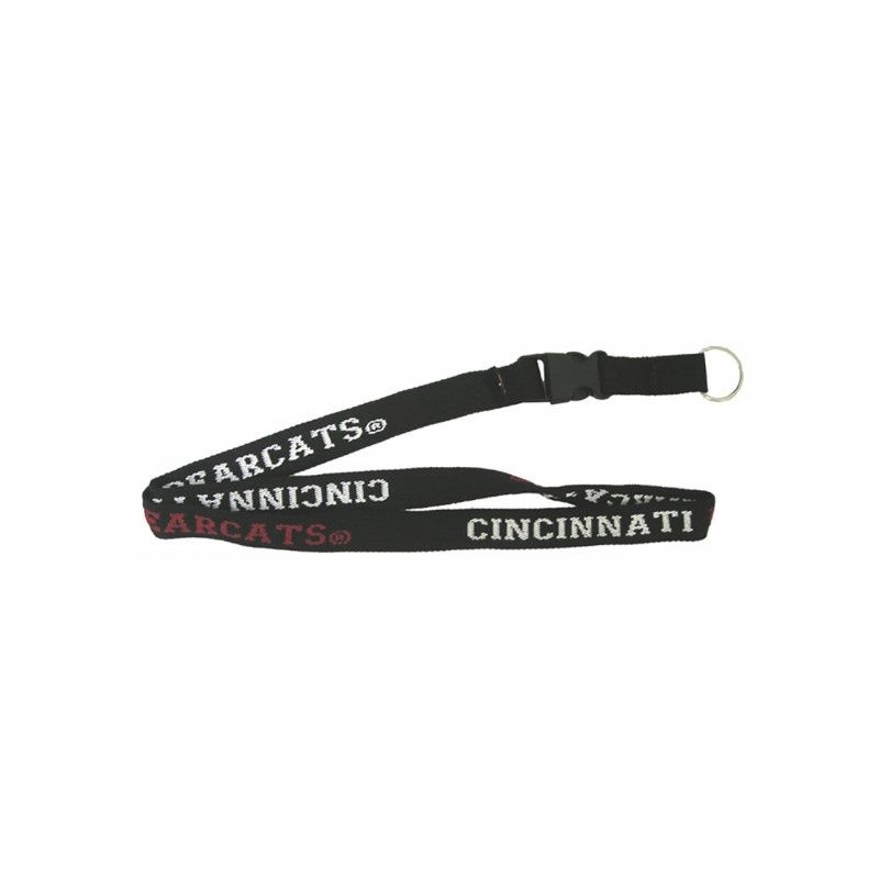 Cincinnati Bearcats Black Lanyard