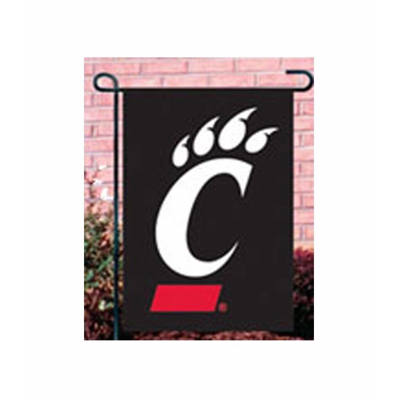 Cincinnati Bearcats C-Paw 18x 12.5 Garden Flag