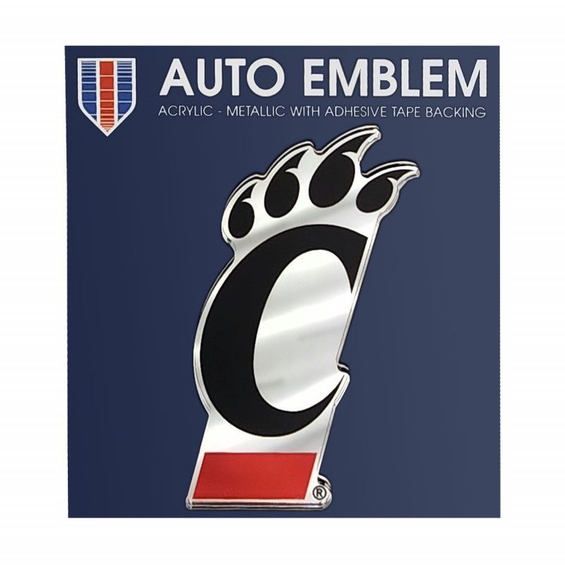 Cincinnati Bearcats C-Paw Auto Emblem