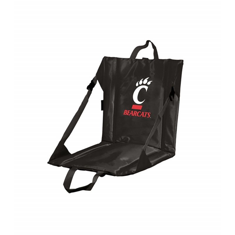 Cincinnati Bearcats Black Stadium Seat with C-Paw Logo