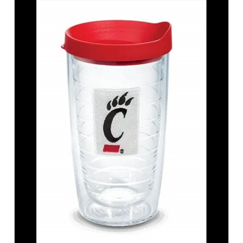 Cincinnati Bearcats C-Paw Patch 16oz Tervis