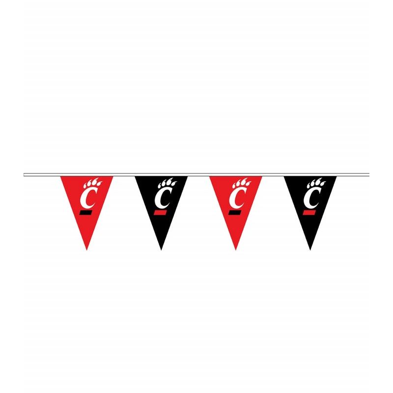 Cincinnati Bearcats C-Paw Triangle Banners