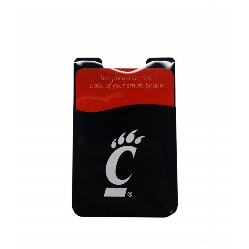 Cincinnati Bearcats Cell Phone ID holder- Black