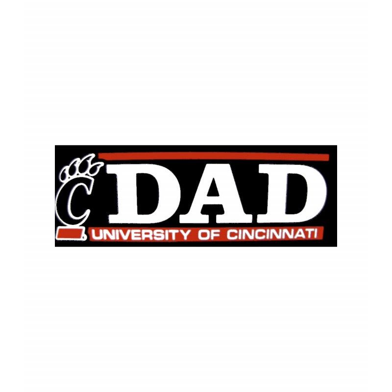 Cincinnati Bearcats Color Shock Dad Decal