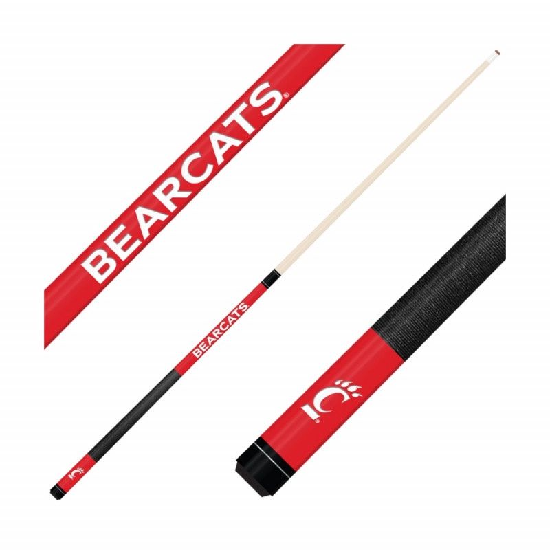 Cincinnati Bearcats Engraved Pool Cue