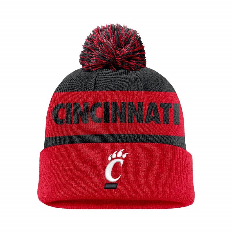 Cincinnati Bearcats Nike C-Paw Knit Pom Hat