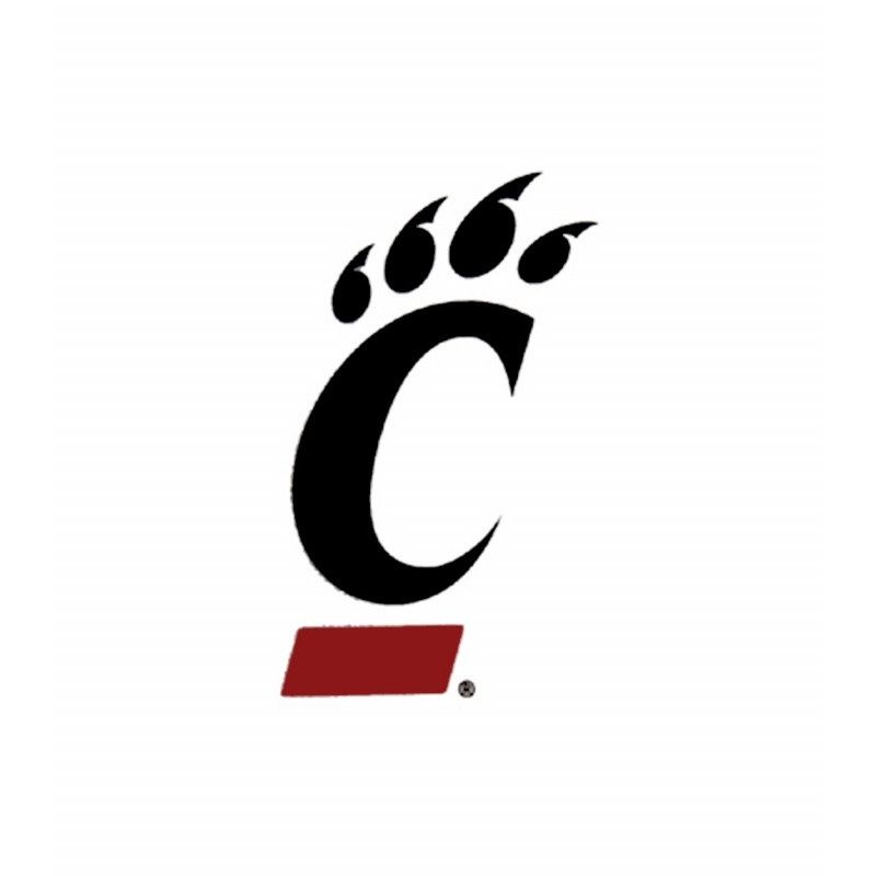 Cincinnati Bearcats Removeable C-Paw Wall Decal